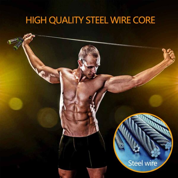 Skipping rope with length adjuster - Image 3